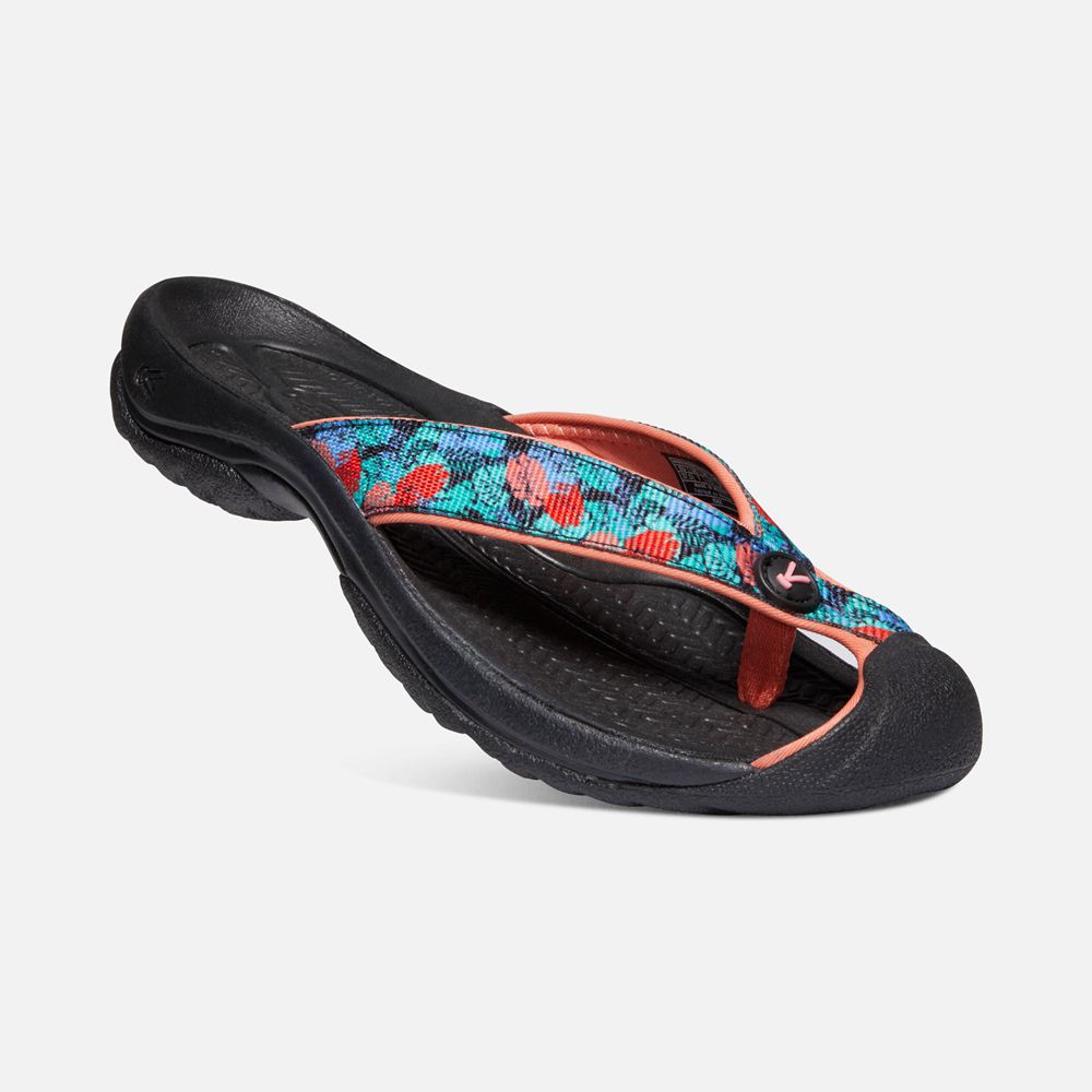 Keen Parmak Arası Terlik Kadın Siyah - Waimea H2 Sandal - Türkiye ROCH49387